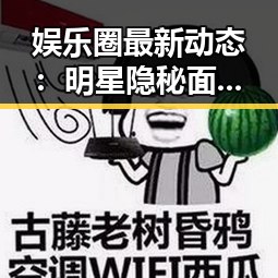 娱乐圈最新动态：明星隐秘面纱逐渐揭晓