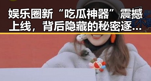 娱乐圈新“吃瓜神器”震撼上线,背后隐藏的秘密逐渐浮出水面